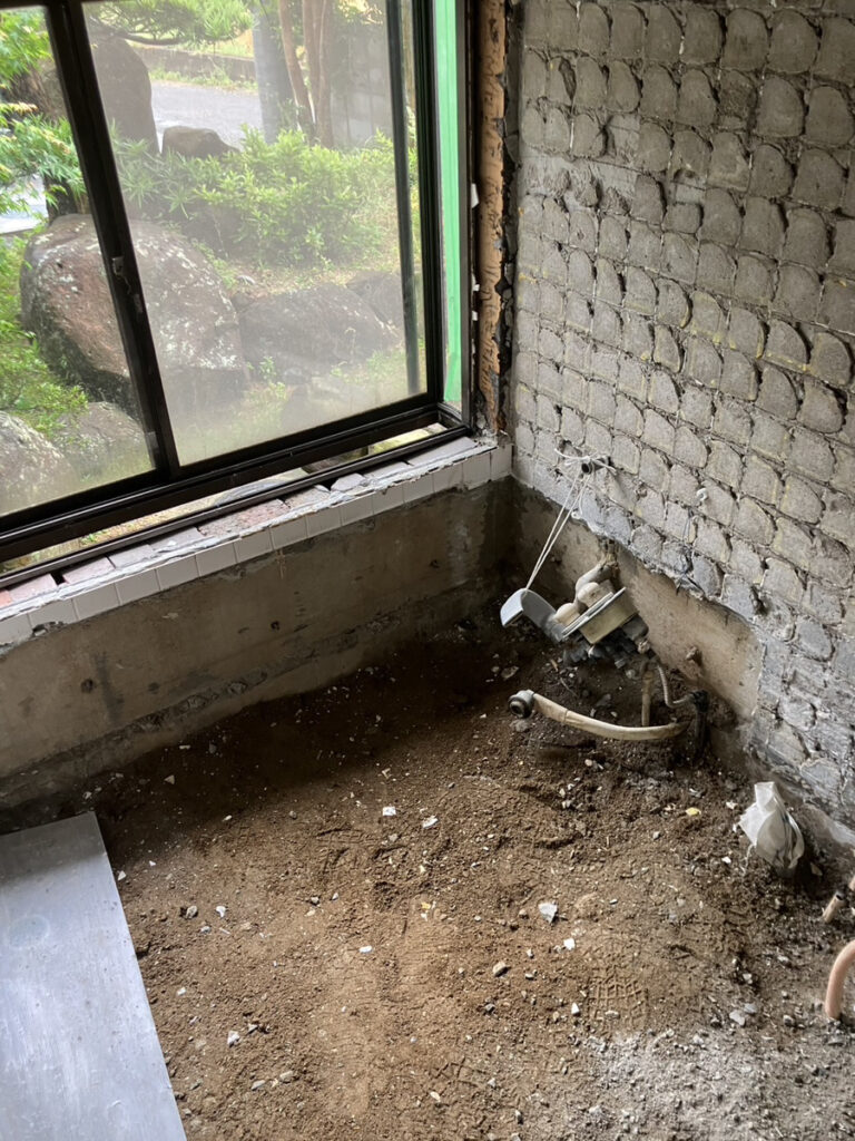 【在来お風呂解体工事中】H様邸